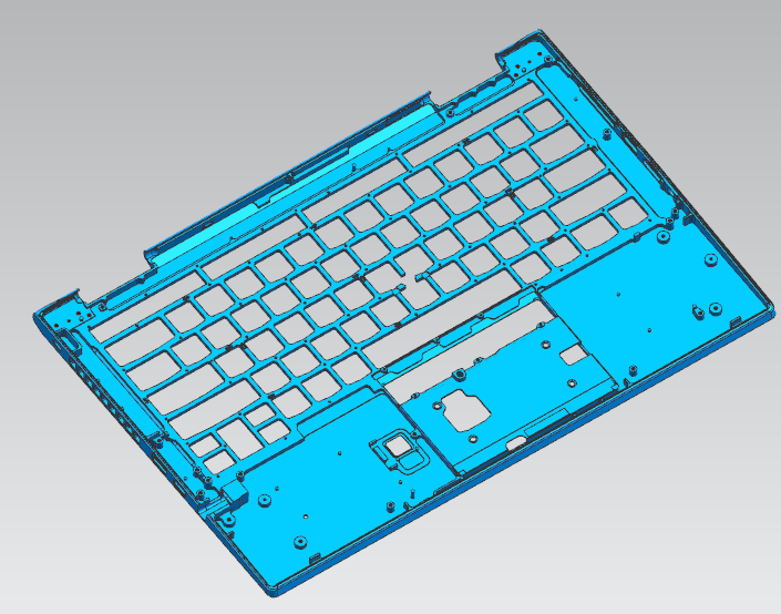 电脑键盘外壳孔位检测检具