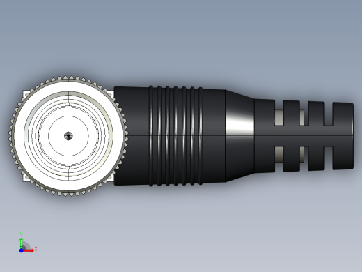 A0002452-BNC连接器（公头）RG58前视缩略图