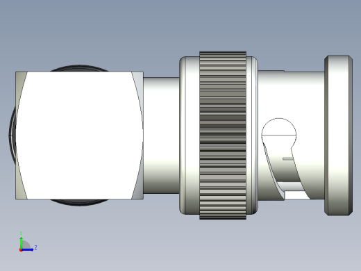 A0002452-BNC连接器（公头）RG58左视缩略图
