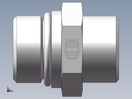 美制O圈密封接头、1CO-22-10前视缩略图