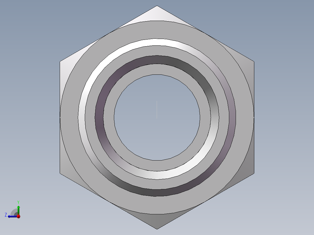 美制O圈密封接头、1CO-22-10右视图