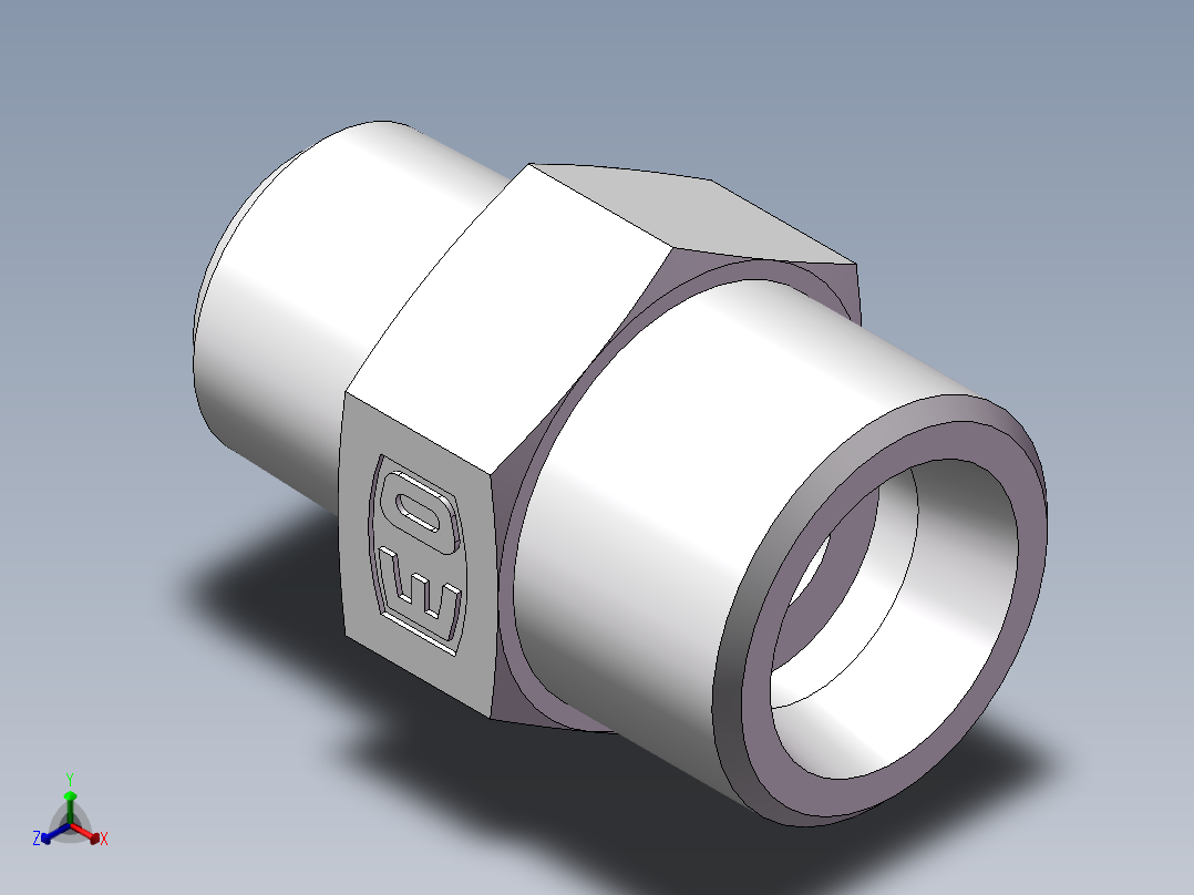 美制锥螺纹、1DN-22-06主视图