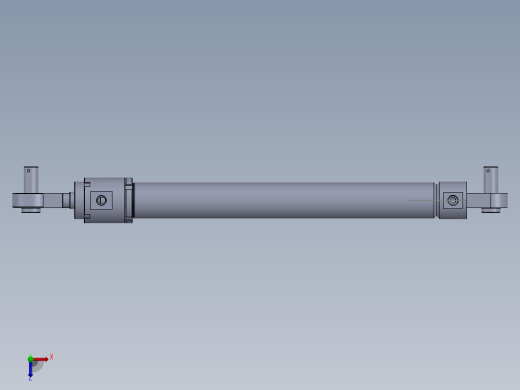 焊接式液压缸-60x35x630-mm-1.snapshot.1俯视缩略图