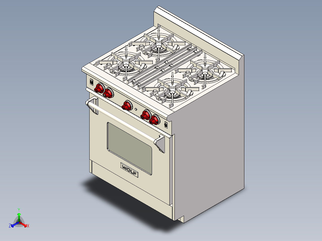 A2004478-WOLF 30 燃气灶