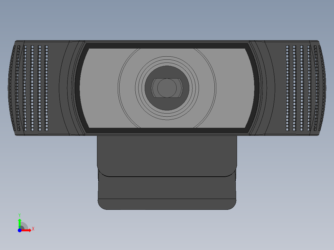 相机、摄像头(33)前视图