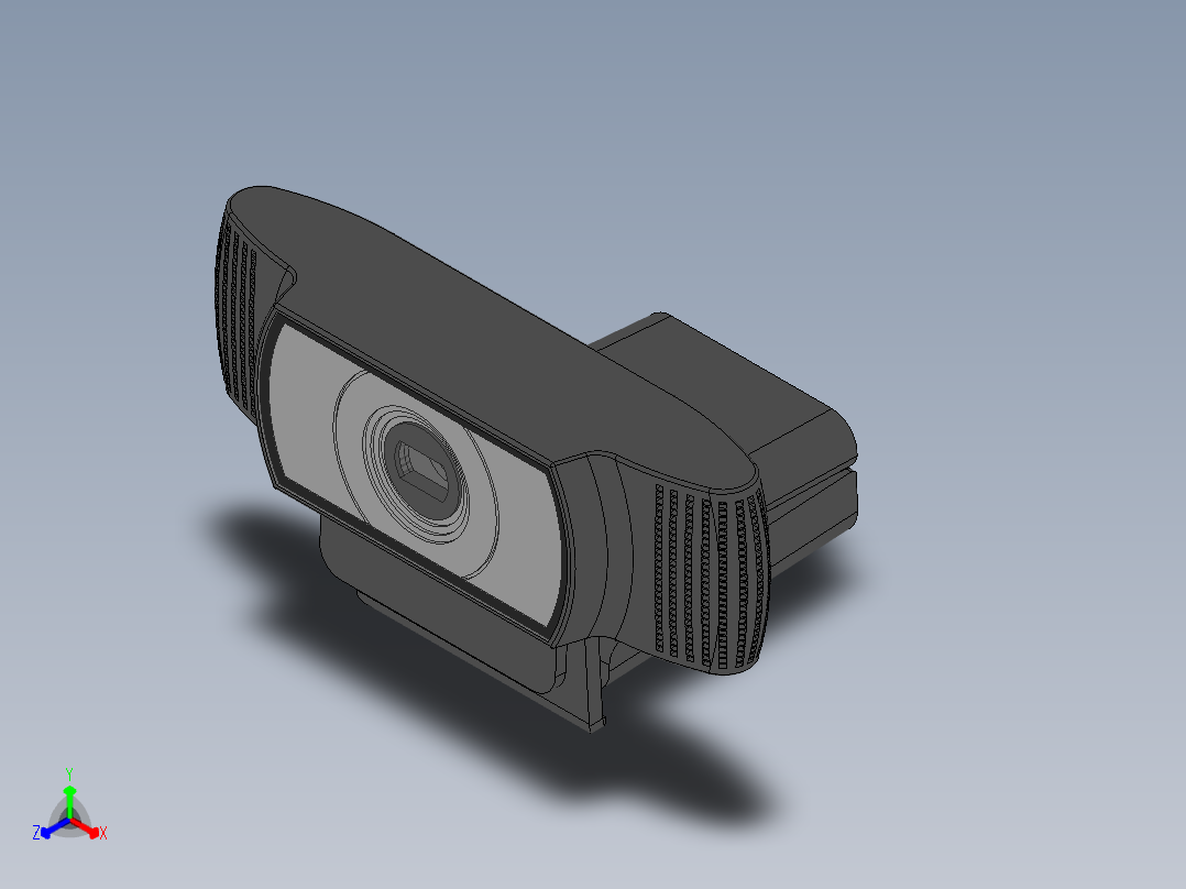 相机、摄像头(33)正等轴测图