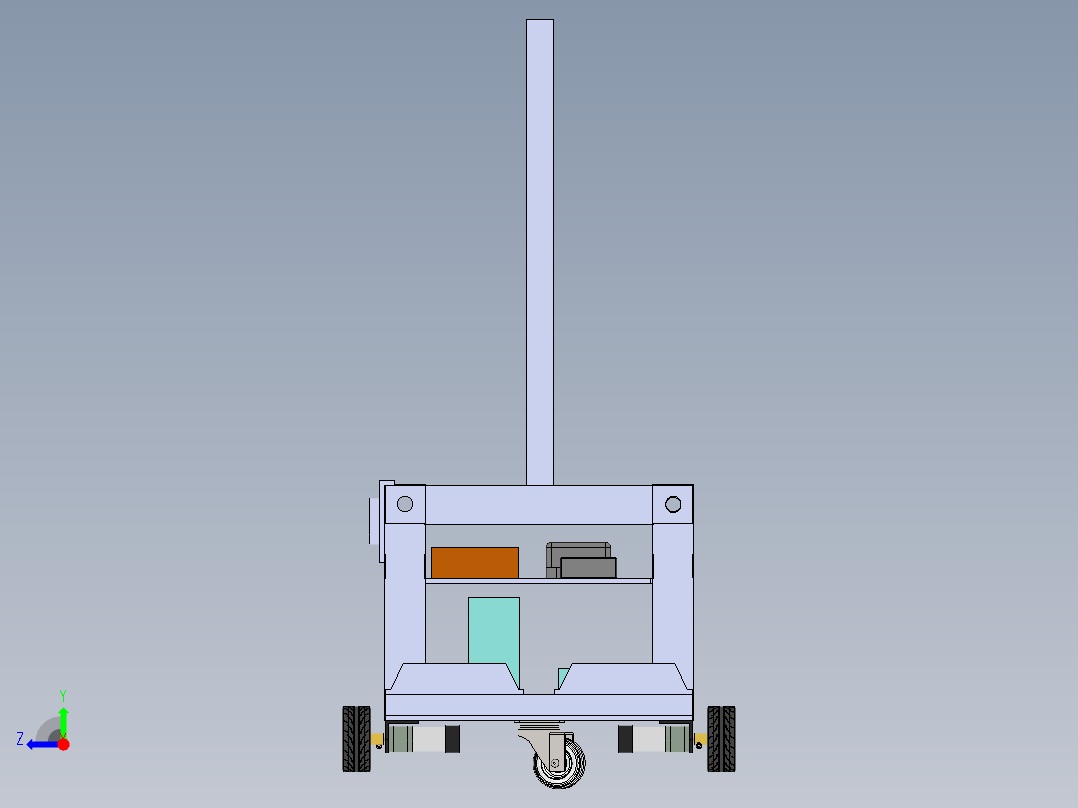 AGV小车、AGV(59)右视图