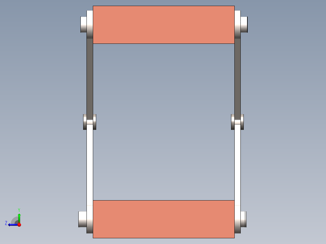 升降平台右视图