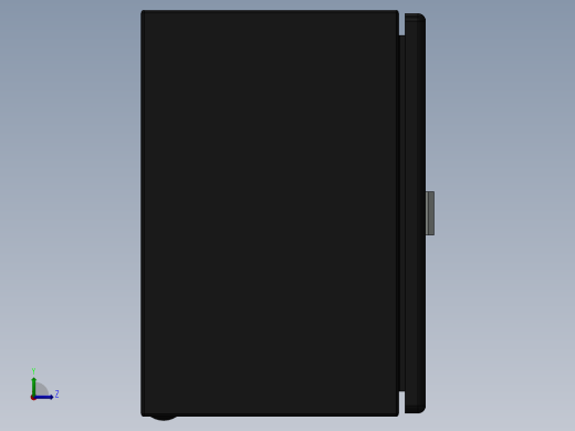 电箱300x300x200型号Rittal AE1033_500左视缩略图