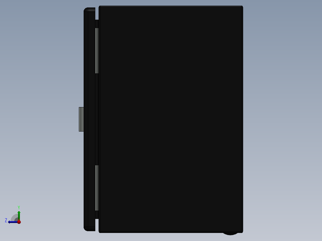 电箱300x300x200型号Rittal AE1033_500右视图