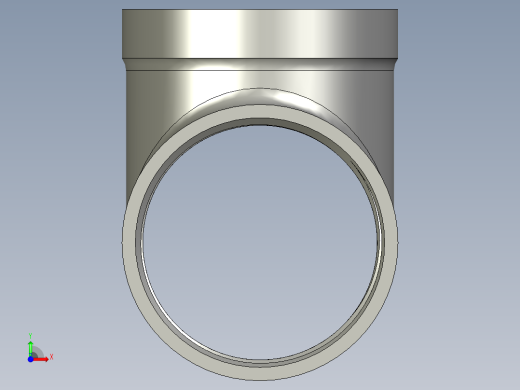 螺纹管三通-等径 DN50前视缩略图