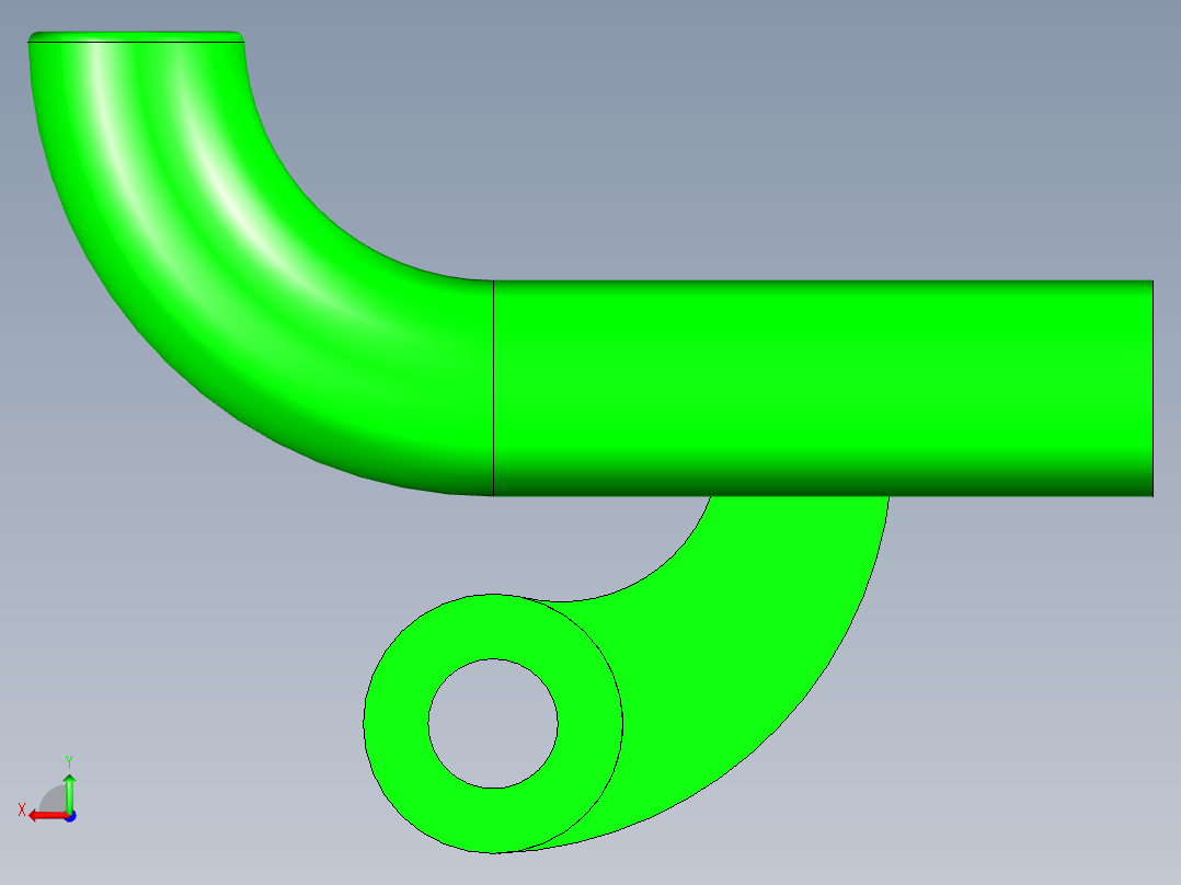 建模练习题后视图
