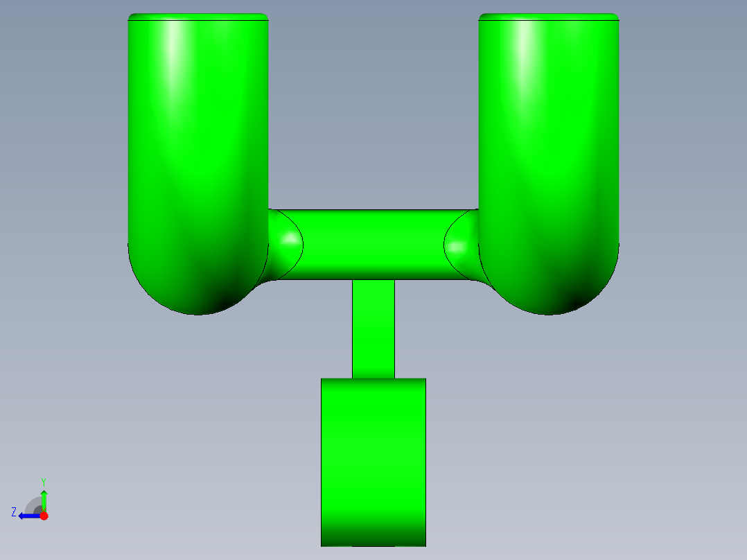 建模练习题右视图