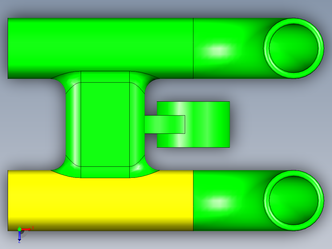 建模练习题俯视图