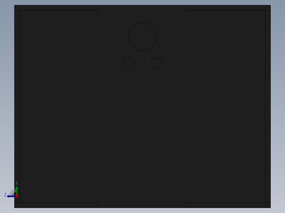 电源直流罩右视图