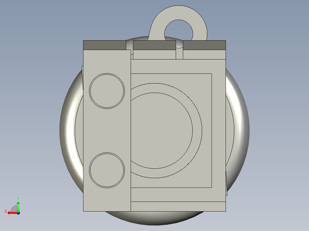 急停-LA167-B2-BW43C后视图