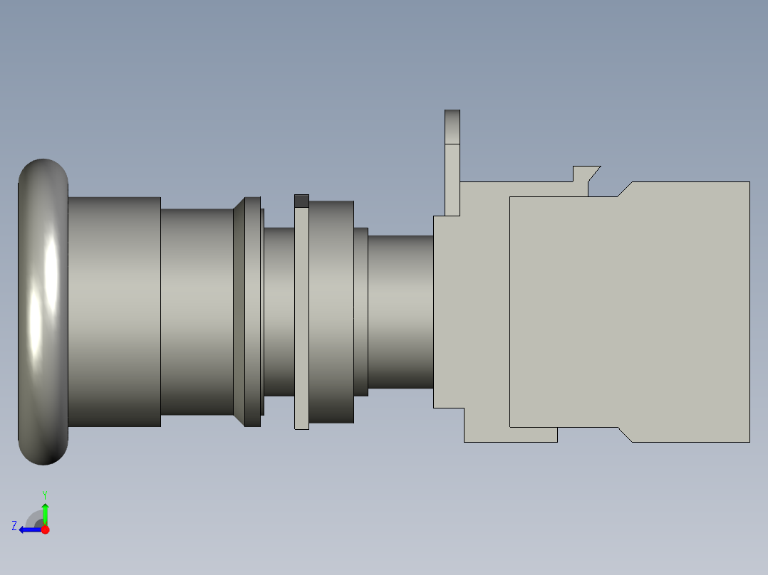 急停-LA167-B2-BW43C右视图