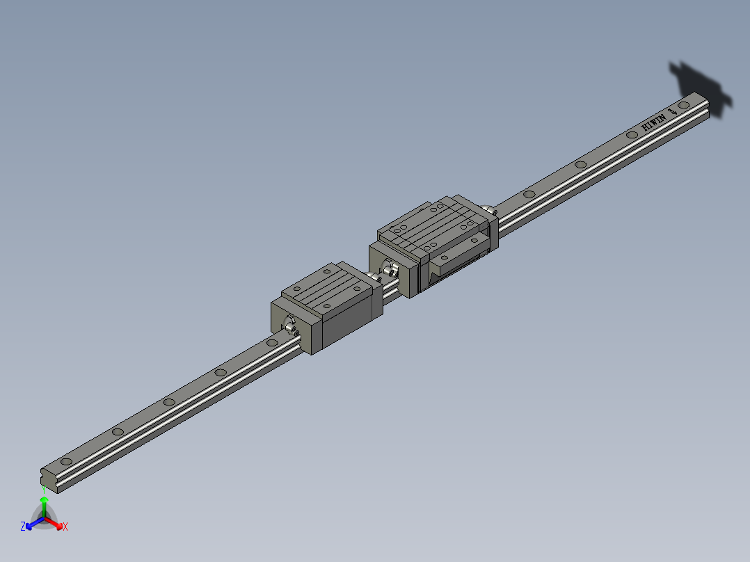 龙门架-HGH25CA2R460ZAPII-HIWIN-1-35--龙门-311-2023312-715