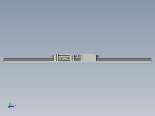 龙门架-HGH25CA2R460ZAPII-HIWIN-1-35--龙门-311-2023312-715左视缩略图