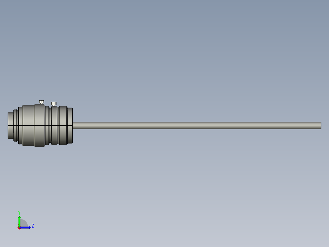 镜头CA-LH8基恩士改(S型号)-BBB-BBB-AAA左视图