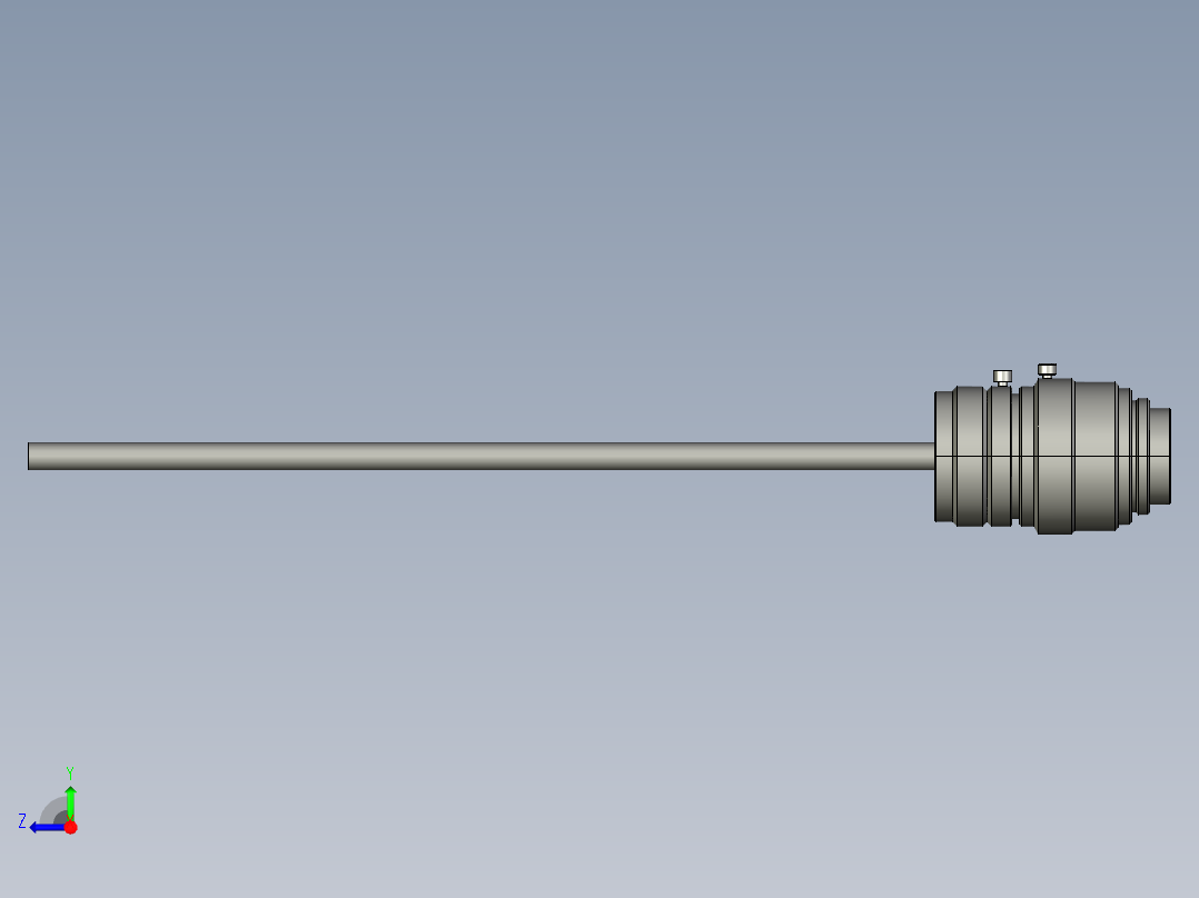 镜头CA-LH8基恩士改(S型号)-BBB-BBB-AAA右视图