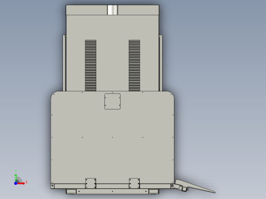 快递货物升降搬运车前视缩略图
