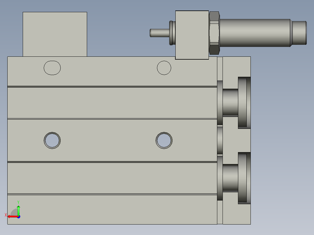 气缸HLS16X30SBS_0_+_CMSH-2_后视图