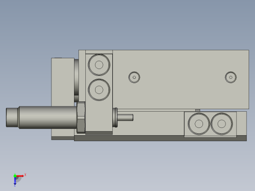 气缸HLS16X30SBS_0_+_CMSH-2_俯视缩略图