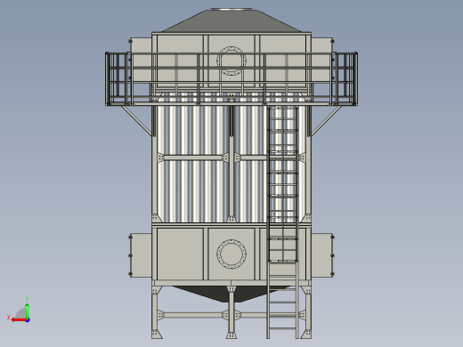 净化器化工收尘湿电除尘设备后视缩略图