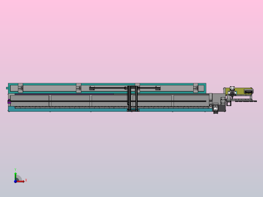 A11 角铁自动上料冲孔机前视缩略图