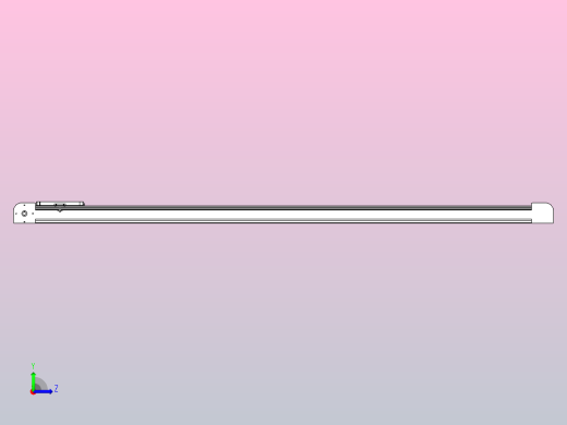带式直线轴半闭式TPA-ONB-100-232-L2450-DL-J90-N3左视缩略图