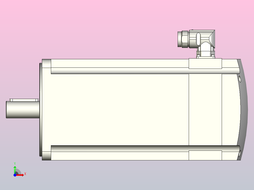 FESTO伺服马达EMMS-AS-140-LK-HS-RRB-S1前视图