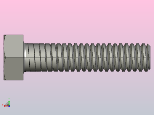M10x45MM毫米六角螺栓后视缩略图