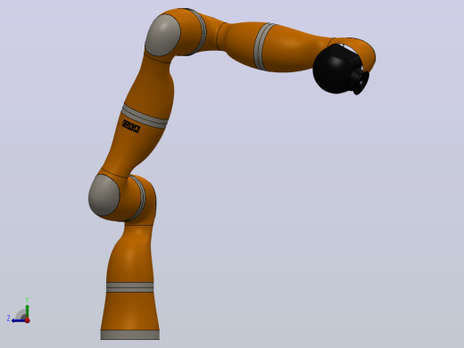 机器人kuka-lwr-4-arm-1 6 STP SW STL右视缩略图