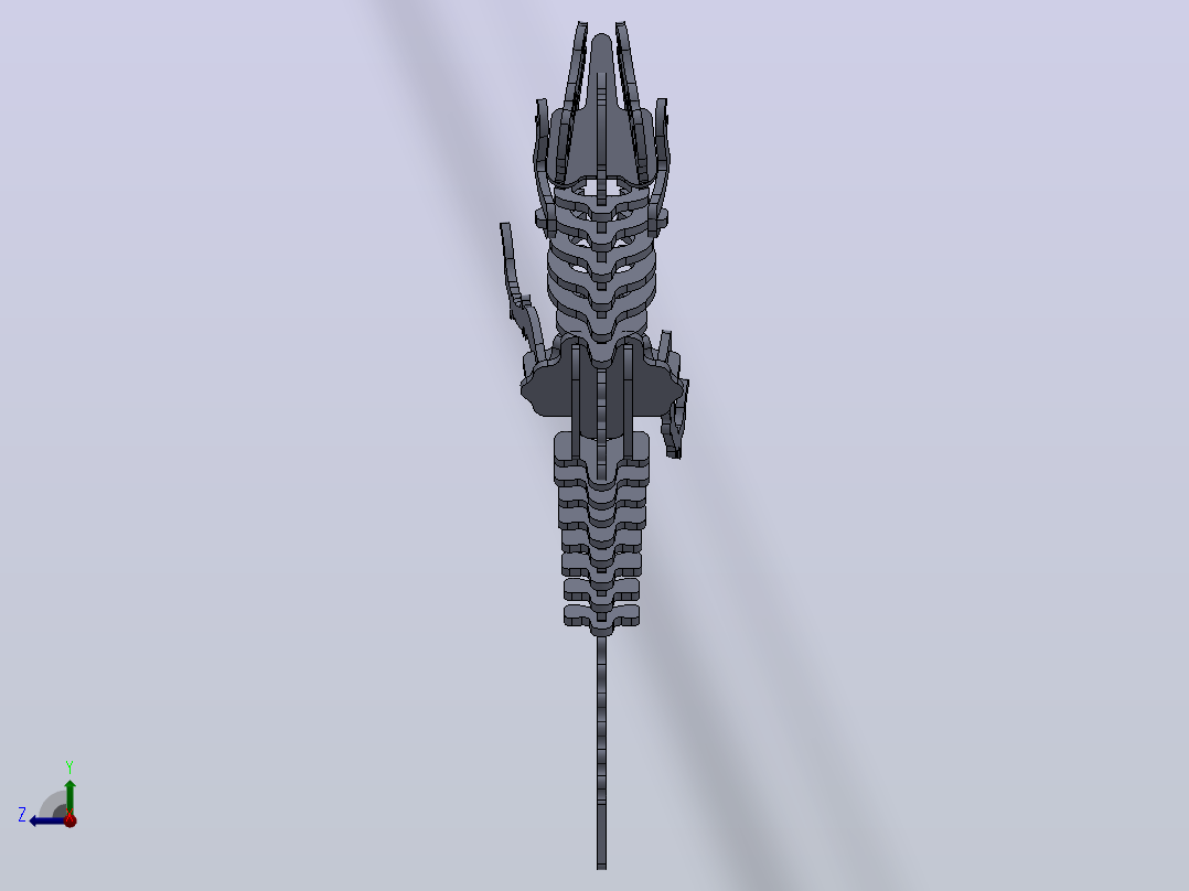 激光工艺品-龙7右视图