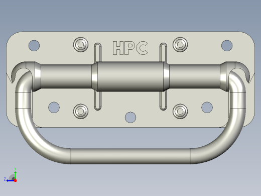 木质容器的折叠把手HPC PO301ZB0右视缩略图