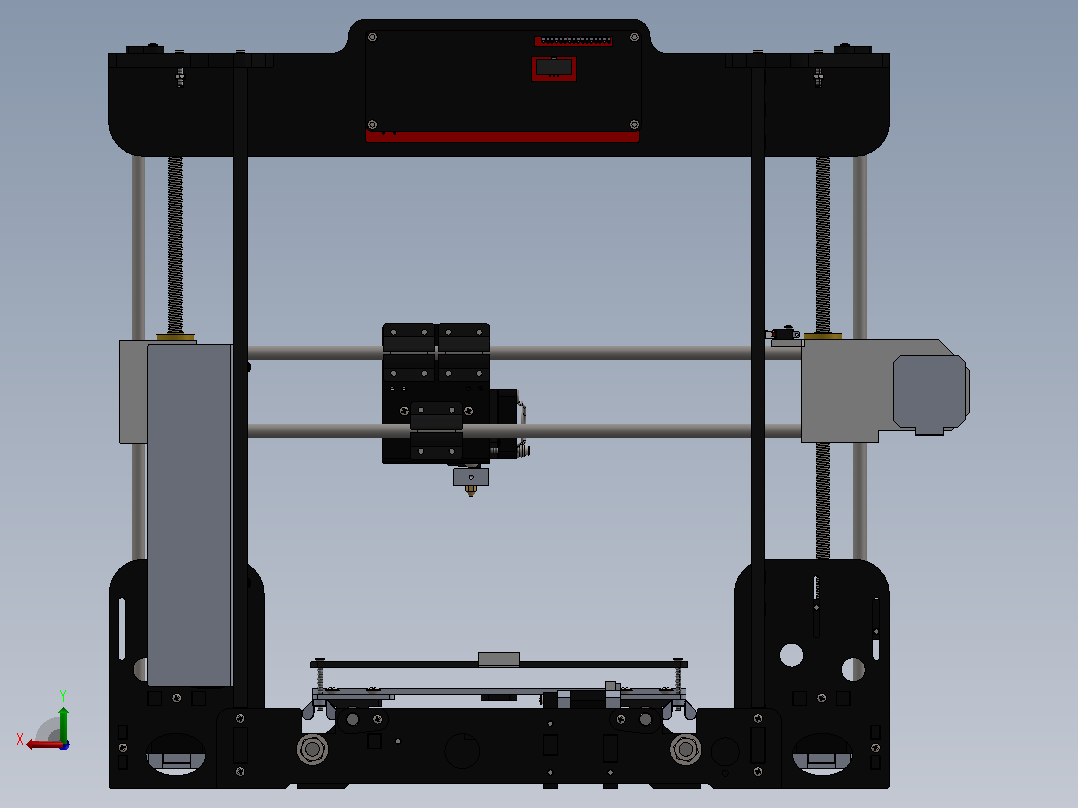 3D打印机ANET A8后视图