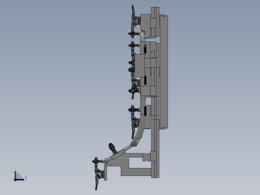座椅焊接工装左视缩略图