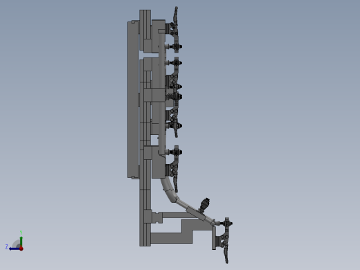 座椅焊接工装右视缩略图