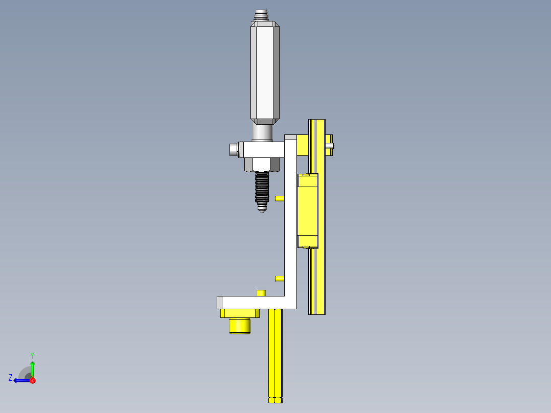 产品高度测定右视图