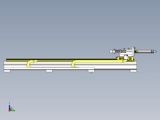 间距进给机构右视缩略图