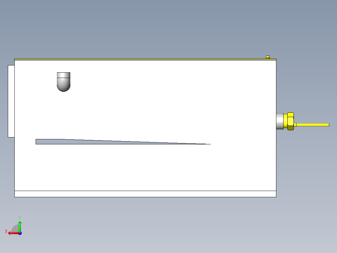 水面检视窗后视图