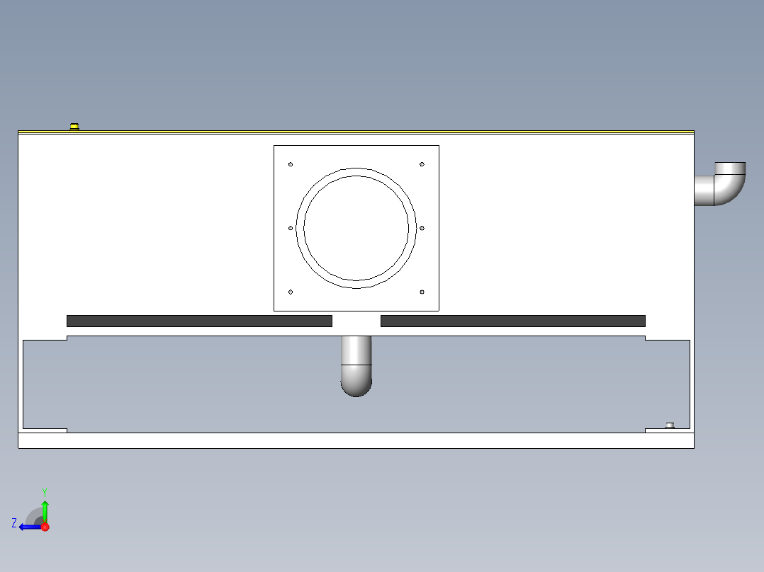 水面检视窗右视图