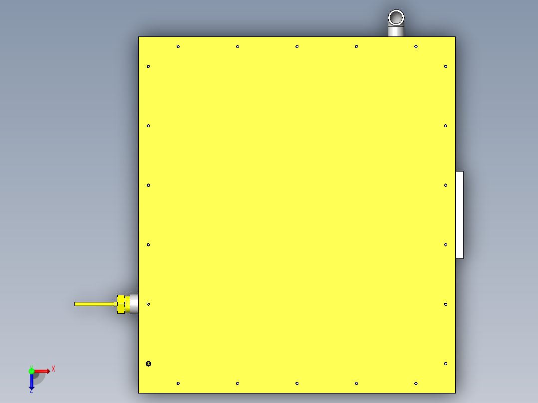 水面检视窗俯视图