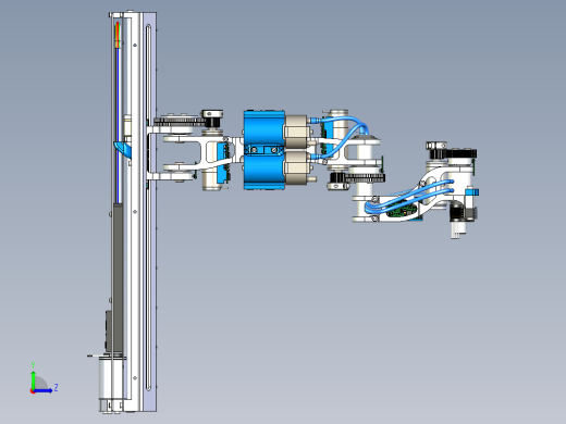 4-axis-robotic-arm-v2 SW STP左视缩略图