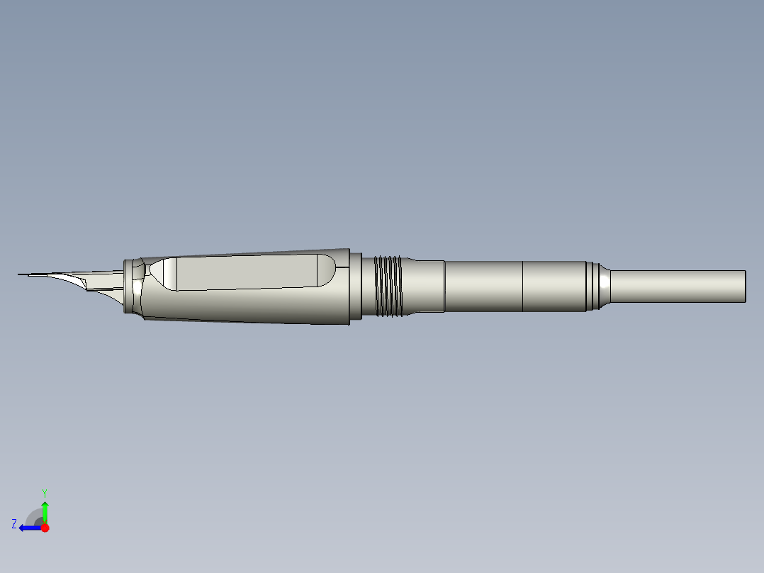 仿凌美LAMY钢笔右视图