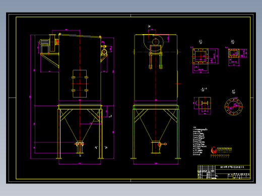 HMC-64(A)气箱脉冲袋式除尘器