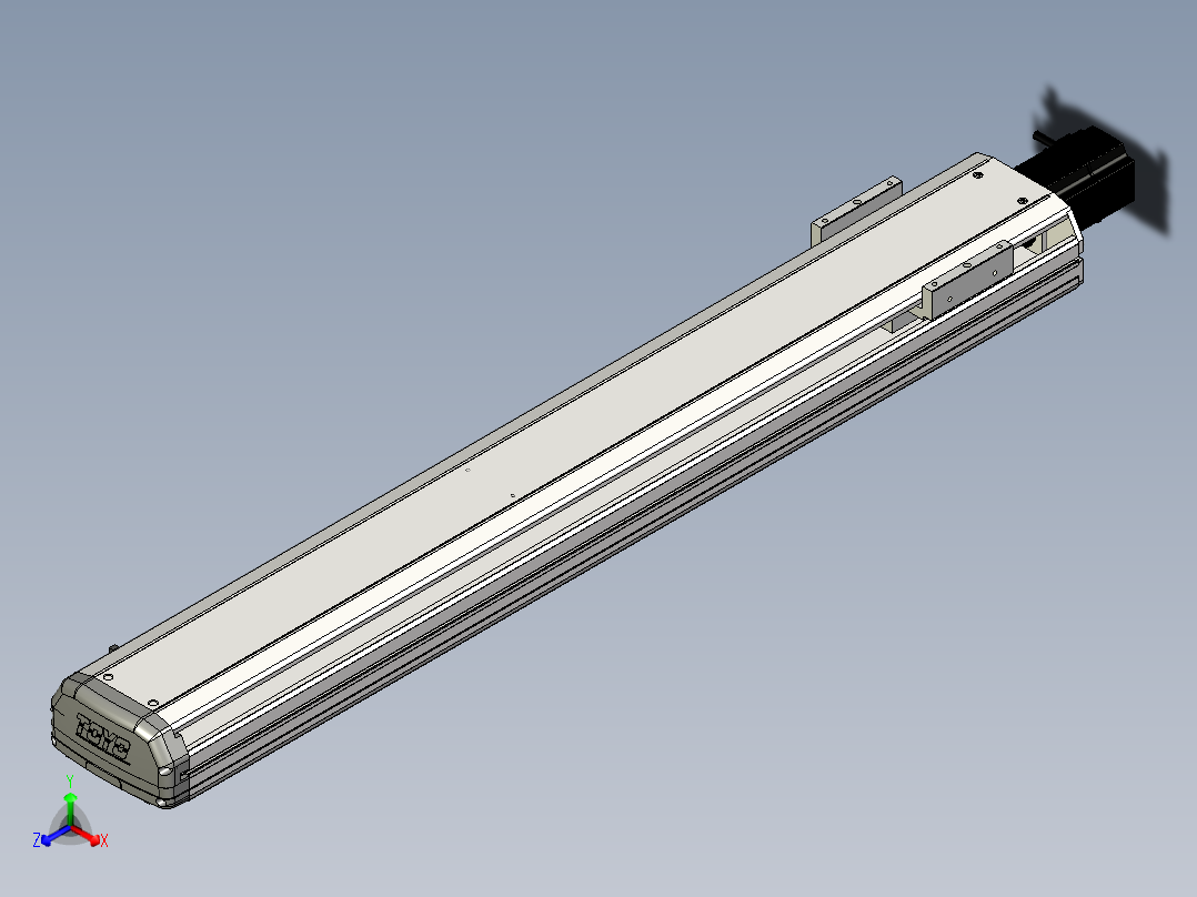Toyo东佑达直线模组-ETH13-800-BC-200W正等轴测图