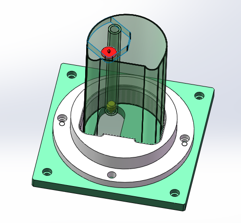 05月-油桶单向阀铜嘴过滤网组装机（sw18可编辑+cad+bom）