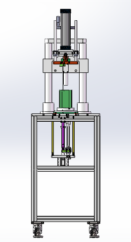 05月-油桶单向阀铜嘴过滤网组装机（sw18可编辑+cad+bom）
